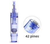 50/100pcs Dermapen A1 A6 Microneedle Cartridge Round Nano 12 36 42Pin Replacement Needle Cartridge For Ultima A1 Microneedling