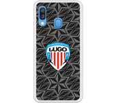 Funda original compatible con Samsung Galaxy A20E - Lugo Escudo y Fondo Estrellas