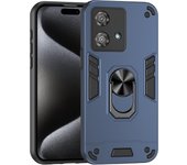 Magnetic Phone Holder Case for MOTOROLA Moto Edge 40 30 Pro Neo Fusion Cases Luxury Protect Bumper Back Cover