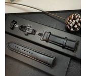 Genuine Leather Band For Samsung Galaxy watch 5/6/4 Classic/Pro/Active 2/44mm 40mm 45mm 20mm 22mm bracelet Huawei GT/2/4/3 strap