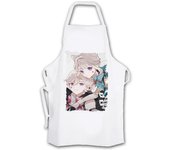 MERCHANDMANIA DELANTAL malabaristas circo mmorpg jrpg anime hermanos cocina kitchen apron videojuego juego waifu