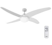 Ventilador de Techo Modelo Caspio Blanco 60w ø132cm con Mando a Distancia EDM