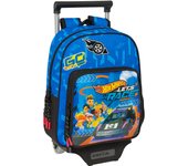 MOCHILA 524+CARRO 705 HOT WHEELS "LET'S RACE"