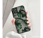 Palm tree Leaves Plant Flower Phone Case For iPhone 11 Cases iPhone 14 13 12 Pro Max XS XR X 7 8 Plus 14 Clear Back Cover Fundas