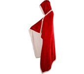 Capa Manta Borreguito con Capucha, Ajustable al Pecho, 130x180 cm