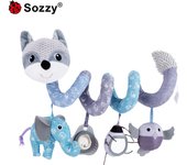 Sozzy 12 modelos de muñeco de peluche relajante para bebé, cochecito colgante para bebé, cochecito colgante, cama colgante alrededor de juguetes para bebé