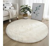 Round Fluffy Bubble Carpet Yoga Computer Mat Rug Living Room Bath In The Home Decor Decoration Furry Bedroom Entrance