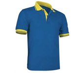Polo en tejido de punto piqué VALENTO Combi