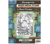 STAMPERIA                           SELLO CAUCHO STAMPERIA JAPAN PAGODA 15x20 CM