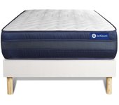 Pack colchón Actimemo tech 90x190cm + Somier multiláminas, espuma viscoelástica, 5 zonas de confort