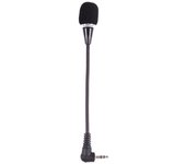 Flexible 3.5mm Jack Mini Microphone Mic For PC Laptop Desktop Skype Black
