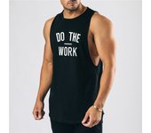 Summer Breathable Wide Shoulder Casual T-shirts Men's Sports Running Fitness Crew Neck Tank Tops