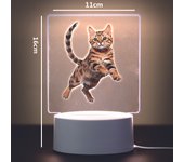 cat Usb Atmosphere Table Lamp Rgb Night Lights Led Mange Avatar Room Decor Gift Rgb Night Lights Led