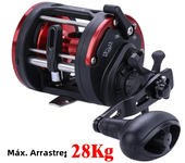 Sougayilang baitcasting reel Trolling Drum Fishing Reels Left/Right Hand 3+1BB Trolling Drum Fishing Reel  Max Drag 28kg Pesca