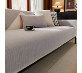 Simple Fashionable Solid Color Light Luxury Non-Slip Machine Washable Anti-Cat Scratch Cover Cover Back Towel Sofa Cushion