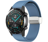 20mm 22mm Watch Strap For Samsung Galaxy watch 6/4/5 pro/classic/3/gear s3 Silicone Magnetic bracelet Huawei watch gt 4 2 3 band