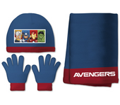 Bolsos Hf Conjunto Bufanda Gorro Guantes Avengers Marvel Producto Oficial Especial Regalos Para Todos