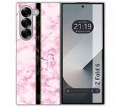 Tumundosmartphone Funda Carcasa Dura para Samsung Galaxy Z Fold 6 5G diseño Mármol 04 Dibujos