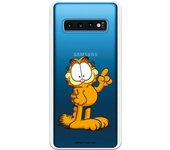 Funda original compatible con Samsung Galaxy S10 - Garfield Expresivo