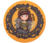 Parches Ropa Gorjuss – (licencia oficial) – Parche Impreso Ropa – Gorjuss – Hada – Magia – Fantasía – Niñas – Muñecas – Dulces – Tiernos – Sentimientos – 6,5 x 6,5 cm. - Moda The Happy Patch