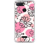 Funda Silicona Antigolpes para Xiaomi Redmi 6 diseño Flores 09 Dibujos