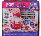 SPIN MASTER - COOL MAKER - POPSTYLE BRACELET MAKER - Kit para Hacer Pulseras de la Amistad - 1 Máquina con Almacenamiento, 170 Cuentas y 22 Gomas Elásticas Reutilizables - 6067289 - Juguetes Niñas +8 años