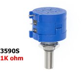 Potenciometro 1K Precision Multivuelta - resistencia variable 2w 3590S