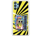 Funda original compatible con Samsung Galaxy A32 - Rick y Morty Rick Wubba