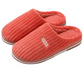 Zapatillas de casa para hombre y mujer, chanclas informales de suela gruesa suave, pantuflas cálidas de felpa, zapatos antideslizantes para dormitorio, invierno, novedad