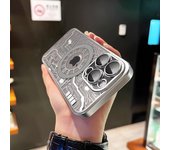 Luxury Magnetic Clear For Magsafe Case For iPhone 13 14 12 11 15 Pro Max Plus Bumper Plating Wireless Charging For Magsafe Cover