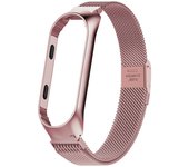 Stainless Steel Sports Strap For Xiaomi Mi Band 6 5 4 Smartwatch Bracelet Smart band Rose Gold For MIBand5 mi5 MI band5 Metal