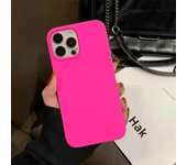 Liquid Silicone logo Case For iPhone 16 15 13 12 11 14 Pro Max Plus Original Soft Cover Coque for iPhone 12 Mini 7 8 plus  Cases