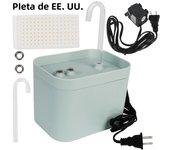 Recirculate Filtring Auto Filter Dispenser for Cats Pet Water Cat Water Fountain USB Electric Mute 1.5L Cat Drinker Bowl