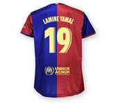FC Barcelona Camiseta Primera Equipación 2024/2025 - LAMINE YAMAL 19 - Réplica Oficial con Liciencia - Adulto