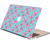 Carcasa para MacBook con Estampado de Gatos Rosas