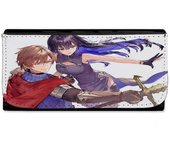 MERCHANDMANIA BILLETERA BILLETERO Unnamed Memory isekai magia bruja anime serie mujer señora negro monedero