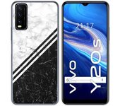 Tumundosmartphone Funda Gel Tpu para Vivo Y20s / Y11s diseño Mármol 01 Dibujos