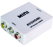Mini convertidor de AV a HDMI de vídeo con escalador a 1080P Yatek YK-102