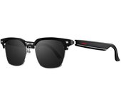 Gafas inteligentes con audio Bluetooth E13 para hombres y mujeres, gafas de sol inteligentes con altavoz y micrófono, auriculares abiertos para llamadas con manos libres con música, fácil emparejamiento automático, fotografía remota, asistente de voz