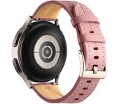 20mm Leather Band for Samsung Galaxy Watch3 41 45mm For Galaxy5 6 7 40 44mm 22mm Bracelet For Huawei Watch GT4 Replacement Strap