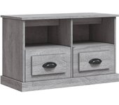 vidaXL Mueble de TV madera contrachapada 80x35x50 cm, Mueble de Salon, Mueble TV, Mueble TV salon, Mesa de TV, Mueble tele