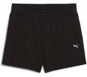 Pantalón corto Negro Puma-ESS ELEVATED Mid-Rise Shorts 5-685020-01-NEGRO MUJER