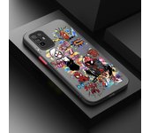 Marvel Spiderman For OPPO A98 A96 A94 A93 A78 A77S A76 A74 A73 A72 A57E S A56S Frosted Translucent Phone Case