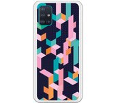 Funda compatible con Samsung Galaxy A51 - Geometric Cities