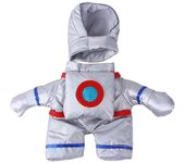 Verde Transformación de Mascotas en un Astronauta para Halloween Funny Pet Clother Ropa de Pie para Gatos Astronautas Disfraz de Mascotas Clother Ropa para Mascotas Perchas Madera, Plata