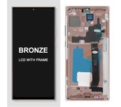 AMOLED Note 20 Ultra Screen Assembly for Samsung Galaxy Note20 Ultra 5G N985F N986B Lcd Display Digital Touch Screen with Frame