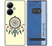 Funda Silicona para Vivo V29 Lite 5G diseño Atrapasueños Dibujos