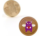 Turtle Panda Lighthouse Sun Moon Star Eyes Bat Beast Waves Wax Seal Stamp Removable Head For Greeting Card Invitation Gift Decor
