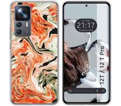 Funda Silicona para Xiaomi 12T / 12T Pro 5G diseño Mármol 12 Dibujos