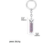 Barber Shop Tools Keychain Hair Dryer Scissors Comb Pendants Simulation Keychain Dresser Present Hairdresser Gift брелок